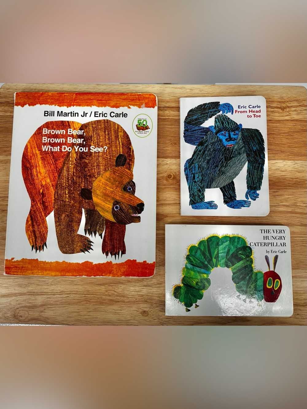 Kids Bool Bundle - 3 Eric Carle Books